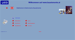 Desktop Screenshot of bauelemente.at